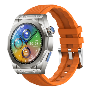 Smartwatch rotondo antipolvere antiurto per la navigazione GPS per sport estremi, monitoraggio della frequenza cardiaca impermeabile - Product Image 3