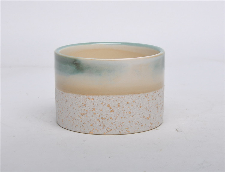 Hot sale european candle holder tea light holder ceramic candle canister for gifts and crafts