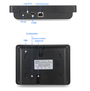 WIFI Finger abdruck Zeiter fassung karte Zeit schalt uhr Terminal TCP/IP USB Biometrisches Tür zugangs kontroll system - Product Image 3