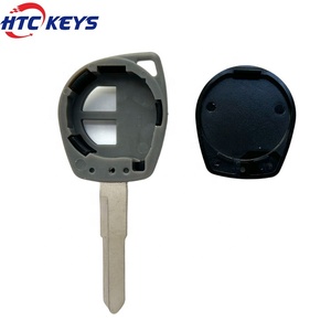 S-uzuki用の2ボタンリモートキーシェル交換用カーキーブランク - Product Image 3