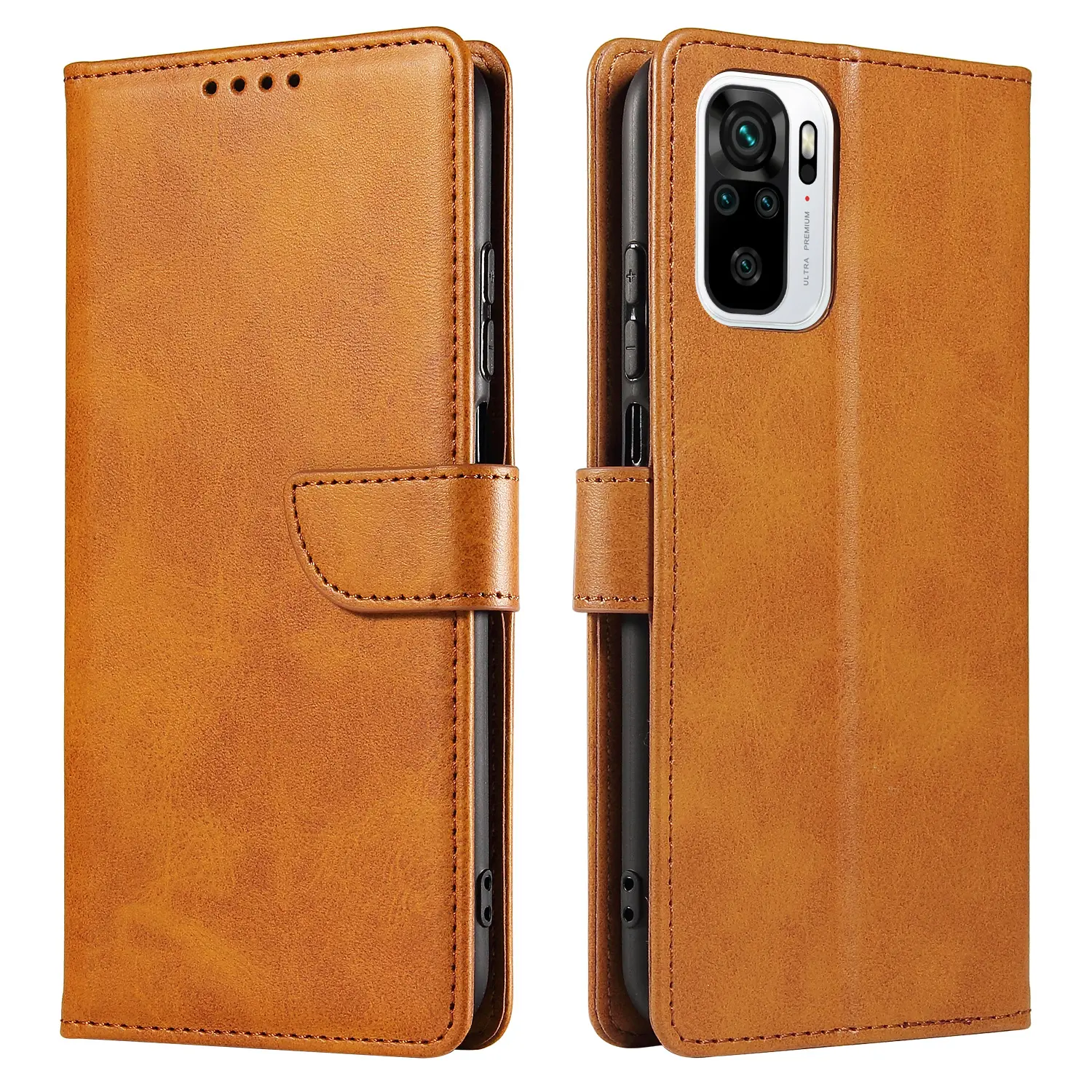 Capa Carteira Shemax para Xiaomi Mi 14 Pro,PU Leather Folio Flip Kickstand Protetora À Prova de Choque Titular Do Cartão De Crédito Mi 14 Pro