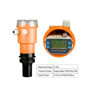 HCCK Factory Direct Selling 4-20mA <strong>Analog</strong> <strong>Output</strong> Ultrasonic Silo Ultrasonic <strong>Level</strong> Meter Transmitter <strong>Sensor</strong>