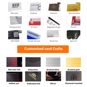 免费样品保修卡工厂价格定制印刷Pvc高端珠宝2年保修卡证书卡 - Product Image 5