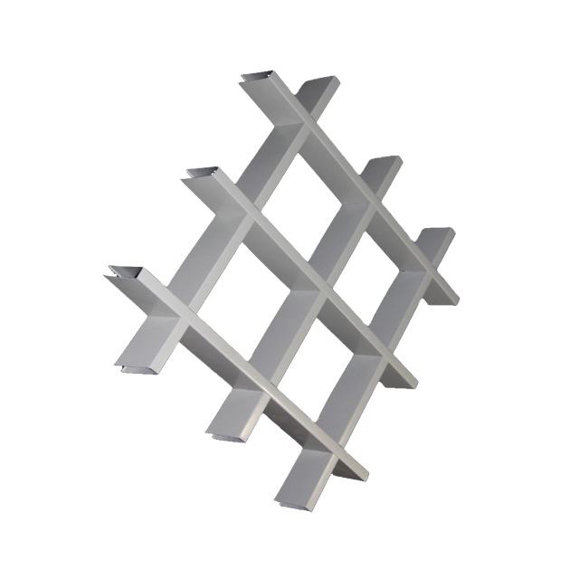 Modern Style Lattice Ceiling Metal Create Open T Grid Ceilings Design Open Cell Ceiling