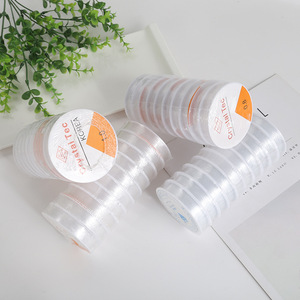 10pcs/set 0.4mm-1.0mm <strong>Round</strong> Transparent <strong>Elastic</strong> Crystal Line Bracelet <strong>String</strong> Fishing Line for Beads Jewelry Making - Product Image 3