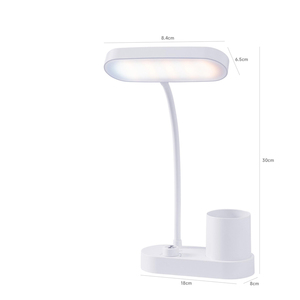 现代多功能大光源护眼书房阅读办公室台灯带笔架电池 - Product Image 6