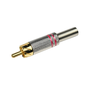 Cable de Audio chapado en oro de alta calidad, Conector de altavoz, sin enchufe RCA de soldadura, conectores RCA de 3,5 MM - Product Image 5