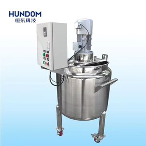 HUNDOM Batch Dispersion <strong>Mixer</strong> Machine Stainless Steel Juice Mixing Tank With Dispenser Propeller <strong>Disk</strong> for Pigment