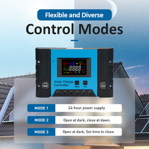 GCSOAR <strong>PWM</strong> Solar Charge <strong>Controller</strong> Solar <strong>Powered</strong> 60A 48V for Lighting Cooking and Charging <strong>Electronic</strong> Devices During off Grid - Product Image 4