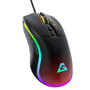 Modello privato Mouse da gioco per Computer di alta qualità cablato USB7200 DPI Mouse da gioco programmabile retroilluminato a LED per PC - Product Image 1