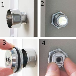 Hot Bán Bán Buôn 7/8 "Quay 3 Chữ Số Kết Hợp Hộp Thư Khóa Lưỡi Cam Khóa Cho Tủ Ngăn Kéo - Product Image 3