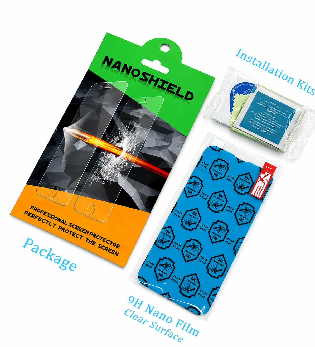 Transparent 9H Anti Shock
