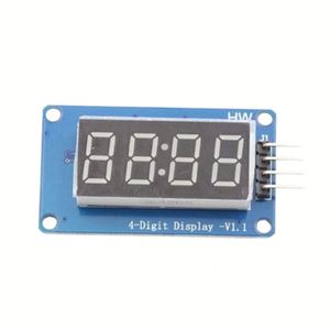 4-stelliges LED-Anzeige modul mit einstellbarer Uhren funktion
