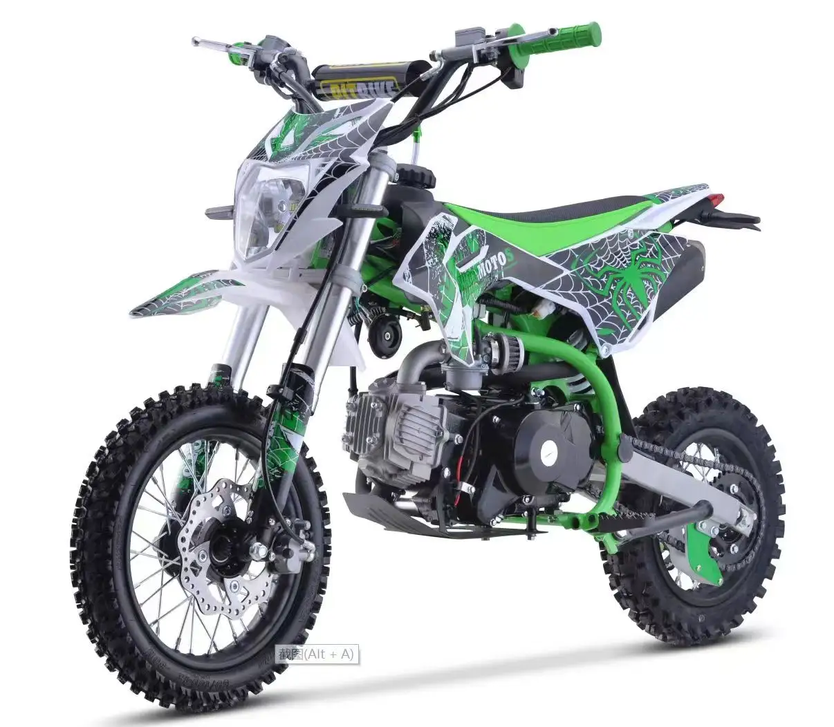 110cc gas power automatic 4 stroke CE kids dirt bike motorcycle mini moto pit bike