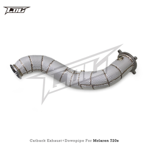 ระบบท่อไอเสียเต็มรูปแบบ OBM สำหรับ McLaren 720S spide/coupe 4.0T 2017-2019ไทเทเนียม