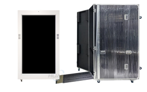 11.6-86 pollici interno ologramma 3D video interattivo olografico touch screen scatola <span class=keywords><strong>lcd</strong></span> trasparente holobox vetrina vetrina