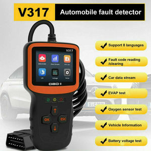 V317 OBD2コードリーダースキャナー診断ツール1年保証車OBD2コネクタ - Product Image 5