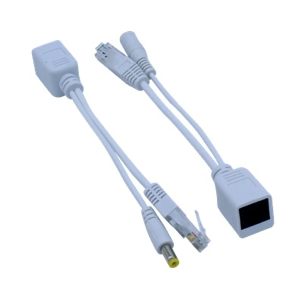 Power over Ethernet 2 Porte Ingresso 48 V 24 V 5 V 12 V CCTV IP Camera modulo Passivo tester adattatore extender POE injector splitter