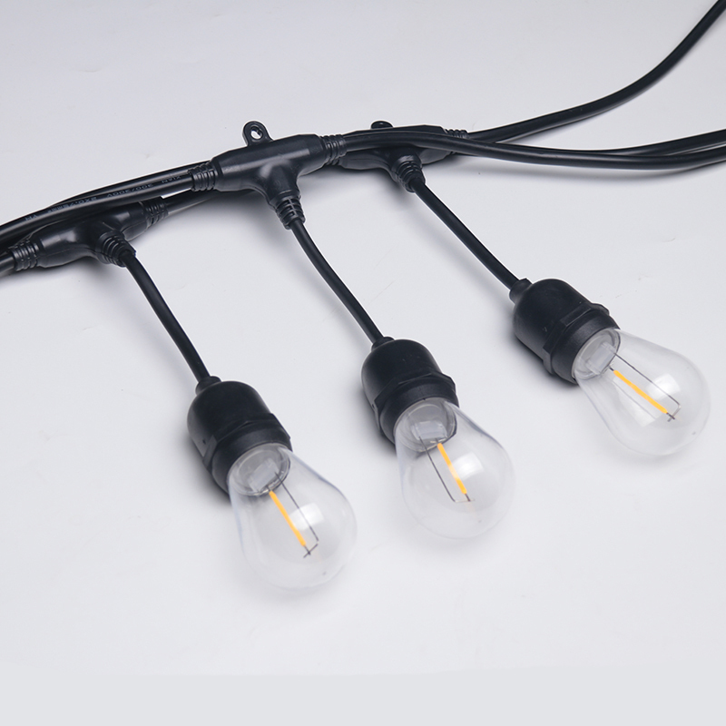 Lumière de ficelle de fil de cuivre + d'aluminium