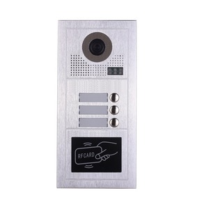 4.3'' Video Door Phone <strong>Intercom</strong> <strong>System</strong> 15 Monitors <strong>with</strong> 1 Doorbell <strong>Camera</strong> for 15 Apartment Wired Visiophone Interphone - Product Image 6