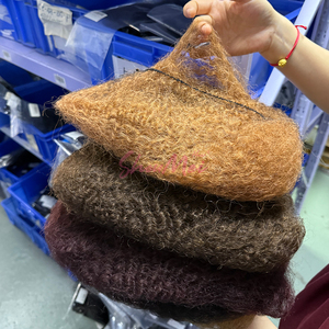 Shoumei afro kinky số lượng lớn phần mở rộng tóc con người Cheveux bán buôn afro kinky số lượng lớn tóc con người cho <span class=keywords><strong>Twist</strong></span> - Product Image 2