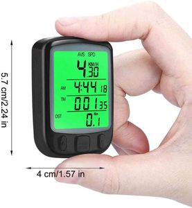 Ciclo odómetro digital ordenador impermeable LCD inalámbrico bicicleta velocímetro - Product Image 6