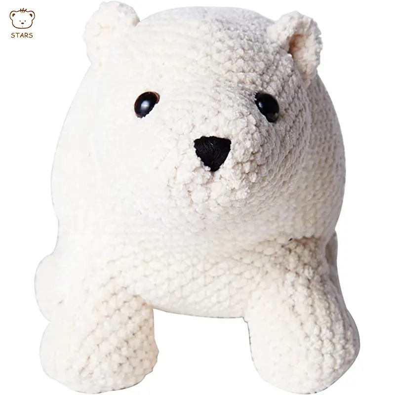 Jolies mains d'animaux en forme d'ours blanc personnalisées Anti-claquement, bouchons de piège à doigts de sécurité pour porte d'enfant