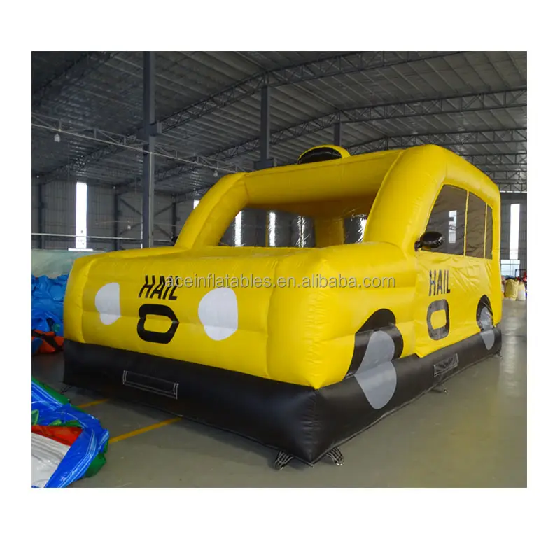 Party Rental Equipment outdoor commercial combo castle bouncy bouncer combo bounce house car inflatable bouncer