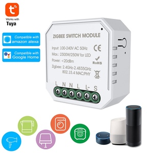 Tuya Zigbee DIY один способ Умный переключатель маленький корпус приложение пульт дистанционного управления Zigbee переключатель таймер Выключатель света совместимый - Product Image 2
