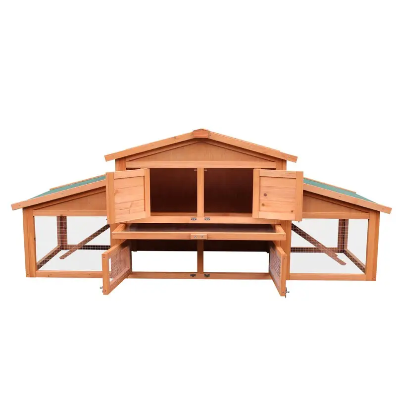 Custom Achtertuin Kip Kip Huis Konijn Hamster Hok Grote Houten Kippenhok Voor Kleine Dieren