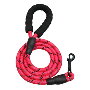 Adjustable Soft Nylon Macrame Reflective <strong>Running</strong> Dog Leash Waterproof Safety Product for Dogs - Product Image 2