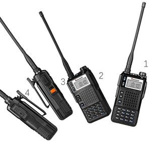 Taşınabilir radyo 10W V/U tri-band Mobil su geçirmez interkom ralli interkom cep telefonu el Mobil telsiz mikrofon - Product Image 2