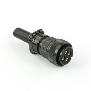 LECHUAN MS3106A 22-22S dairesel konnektörler 4 pozisyon düz süngü kaplin kadın MIL-DTL-5015 dişli üreticinin - Product Image 1