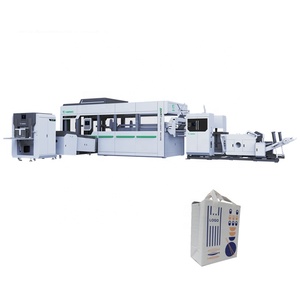 Allwell Auto不織布ショッピングバッグボックス製造機、不織布ソフトループハンドルバッグ製造機 - Product Image 1