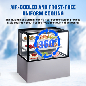 Thương mại lạnh hiển thị trường hợp 636W 660W 724W bánh hiển thị tủ lạnh tủ lạnh - Product Image 5