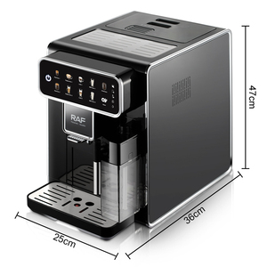 RAF macchina da caffè intelligente programmabile automatica per Espresso macchina da chicco a tazza con smerigliatrice di fagioli incorporata - Product Image 3