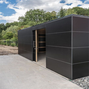 Metallo di Colore Nero Con PVDF Rivestimento Alucobond ACP 4x0.5 millimetri Pannello Composito In Alluminio A2 A Prova di Fuoco Core Per Esterno rivestimento della parete - Product Image 3