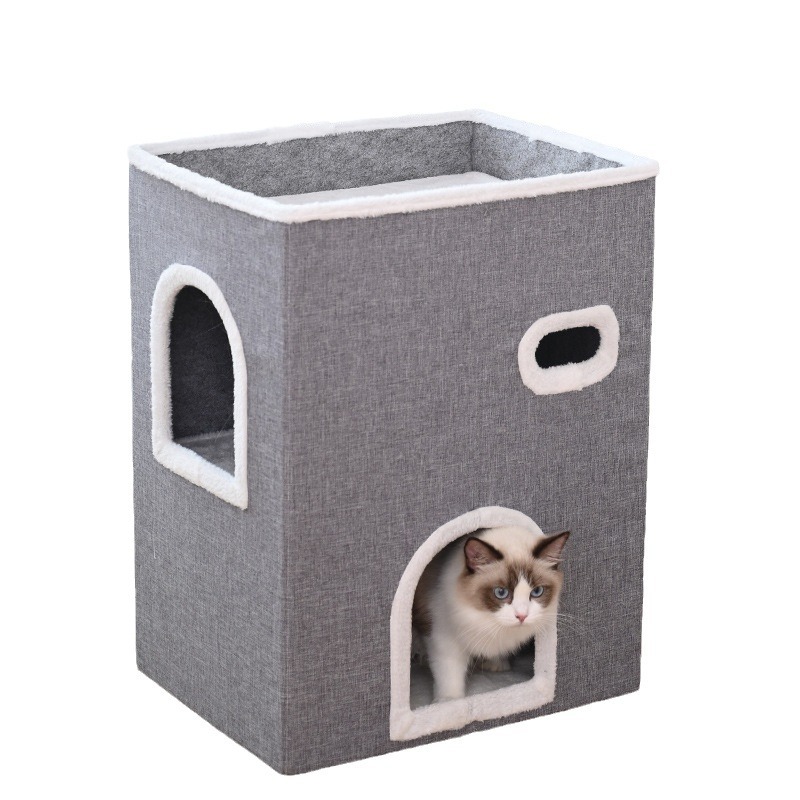 Nuevo nido de gato de tres capas poroso 40*48*65
