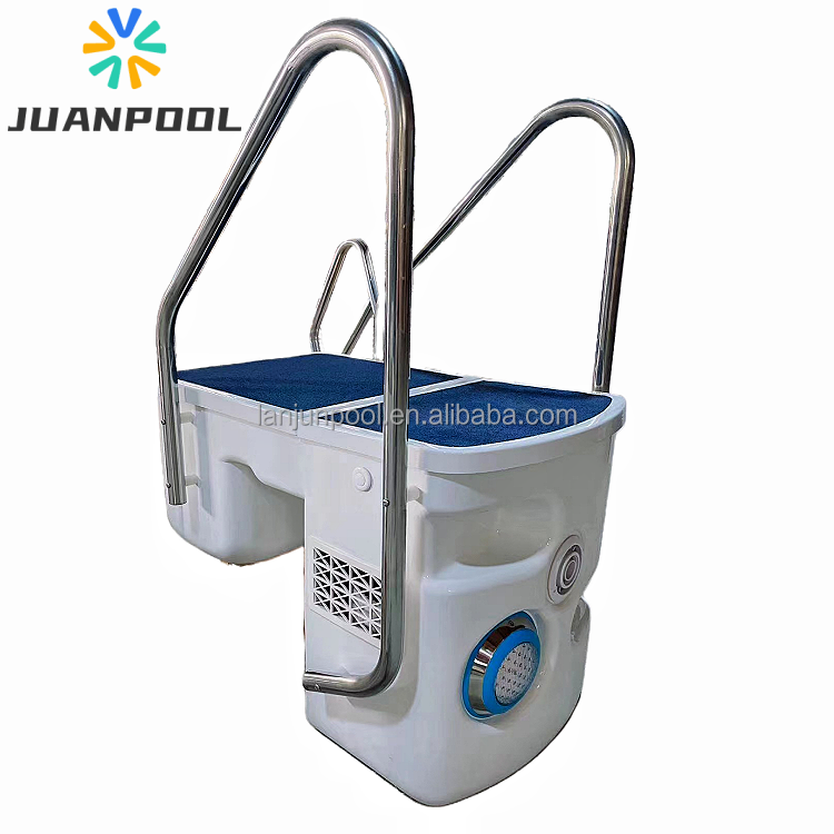 Filtre de piscine sans tuyau en acrylique T25 blanc