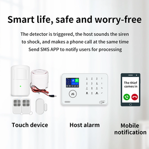 无线wifi gsm 4g智能家居安防报警系统短信通过4g网络呼叫最终用户 - Product Image 6