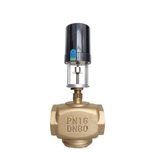 Tipo roscado 4-20mA o 0-10mA Control de señal Actuador eléctrico Válvula de control de flujo de agua - Product Image 6
