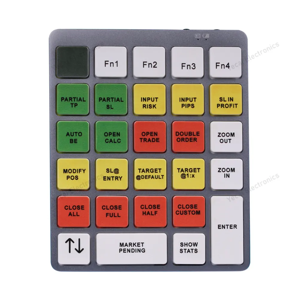 Teclado numérico programable para comercio forex magickeys, 2,4G, inalámbrico, num pad