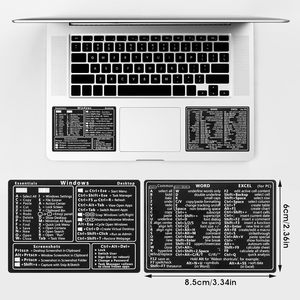 Windows PC эталонная клавиатура ярлык стикер Windows PC эталонная клавиатура ярлыки Настольный ярлык шпаргалка - Product Image 1