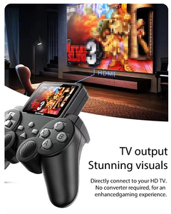 S10ハンドヘルドゲームコンソール内蔵520クラシックゲームハンドヘルドコンソールレトロレトロアーケードシングルおよびデュアルホームゲームコンソール