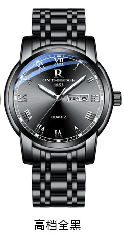 Imported movement mens steel full black