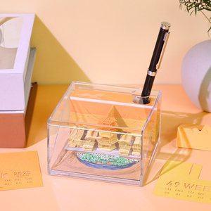 Recuerdos creativos de viaje, modelo de bloques de construcción, Bloc de notas 3D, calendario personalizable, marcapáginas, regalo, Bloc de notas 3D con caja de regalo - Product Image 2