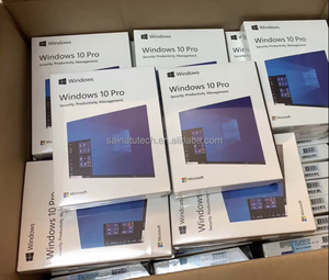 Win 10 Pro USB FPP Box Activación en línea Global Win 10 Pro Box USB OEM Key 64bit Paquete de Software multilingüe Envío rápido