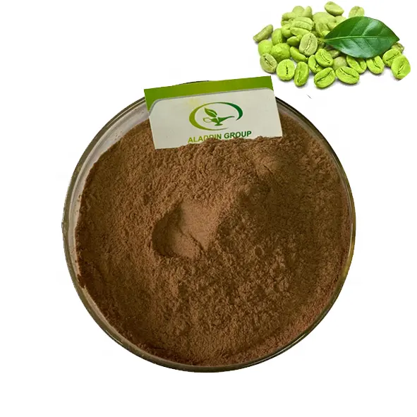 Новый продукт Haccp, бесплатный образец пищевого класса, экстракт зеленых кофейных зерен, хлорогеновая кислота