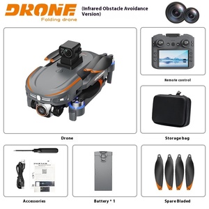 Büyük ekran uzaktan kumanda ile S28 GPS konumlandırma fırçasız Motor Drone 4K kamera FPV Drone - Product Image 6