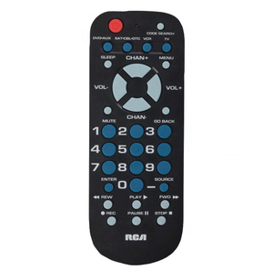 Hostrong新しいTVリモコン4IN1tvユニバーサルリモコンコード (ラバーボタン付き) - Product Image 1